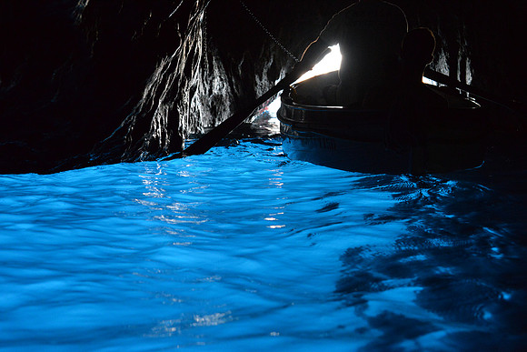 The Blue Grotto, Capri, Italy