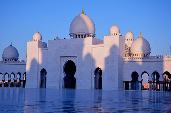 Sheikh Zayed Grand Mosque, Abu Dhabi, United Arab Emirates