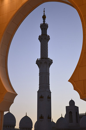 Sheikh Zayed Grand Mosque, Abu Dhabi, United Arab Emirates