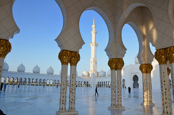 Sheikh Zayed Grand Mosque, Abu Dhabi, United Arab Emirates