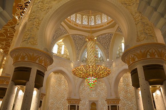 Sheikh Zayed Grand Mosque, Abu Dhabi, United Arab Emirates