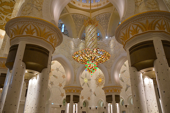 Sheikh Zayed Grand Mosque, Abu Dhabi, United Arab Emirates
