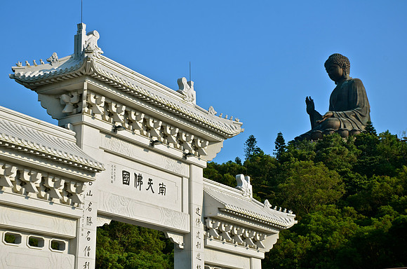 Tian Tan Buddha, Lantau Island, Hong Kong, China