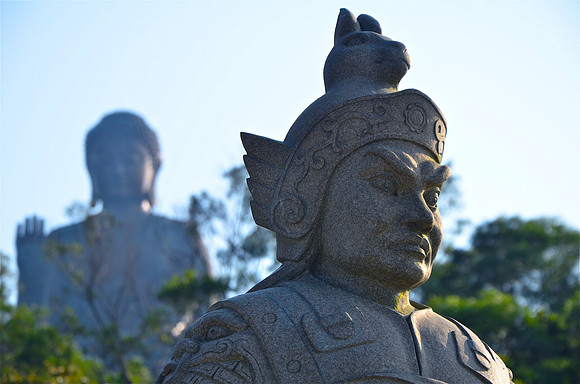 Tian Tan Buddha, Lantau Island, Hong Kong, China
