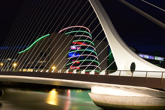 Samuel Beckett Bridge,Dublin, Ireland