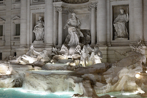 Trevi Fountain, Rome, Italy