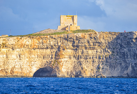 Comino, Malta (The iconic prison from "The Count of Monte Cristo")